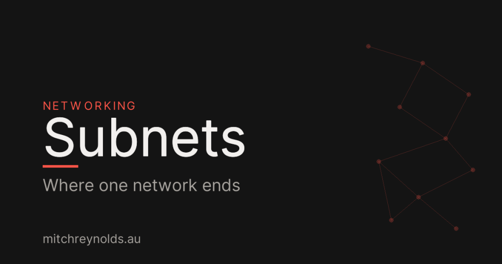 Subnets Without the Scary Maths